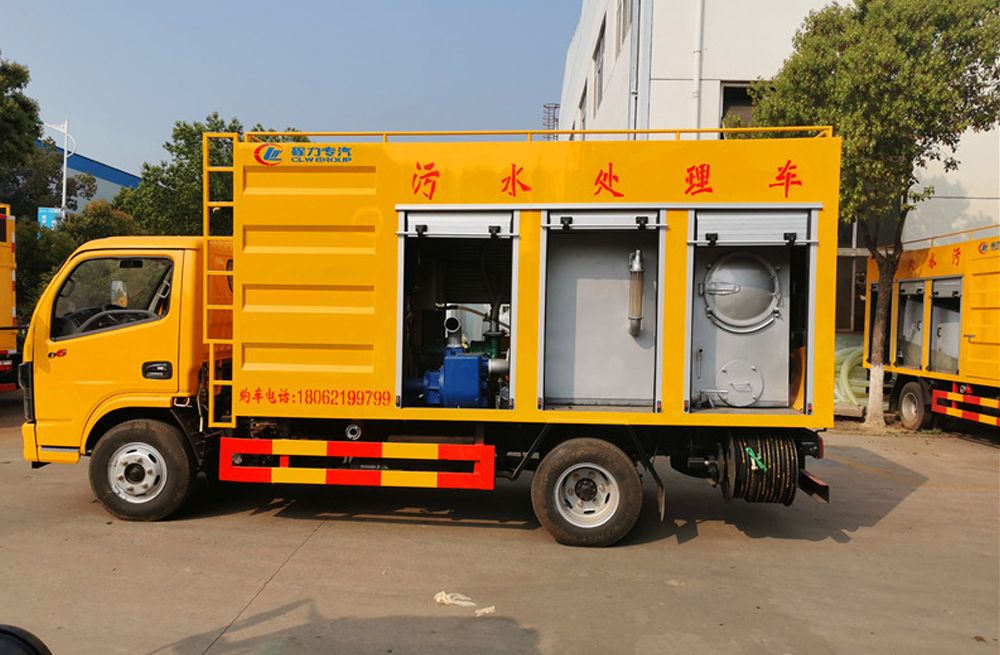 街道污水分离车